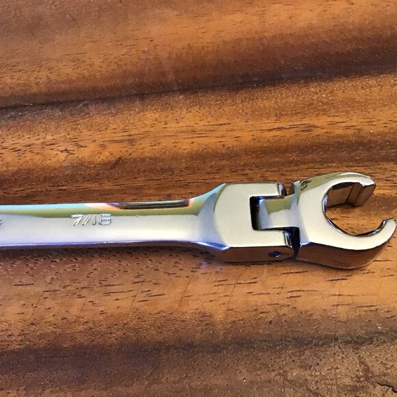 Mastercraft Flex Head Flare Nut Wrench - 3/8” X 7/16” - Picture 5 of 9